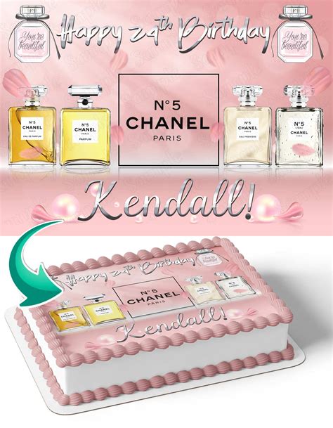 chanel no 5 cake topper|Chanel Edible Cake Toppers – Edible Cake Topper Corp.